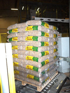 🟩⬜🟥 Pellet CERTIFICATO EN PLUS A1 in sacchi da 15 kg - Stock per privati - Agricoltura - Edilizia - Commercio