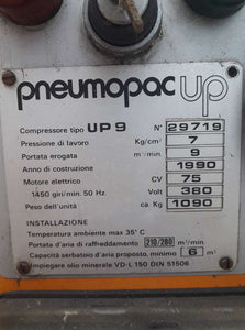 Compressori Industriali usati 55 kw / 75 hp - Macchinari Industria